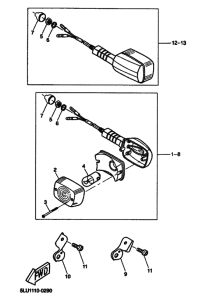 CW50 Проблесковый световой сигнал