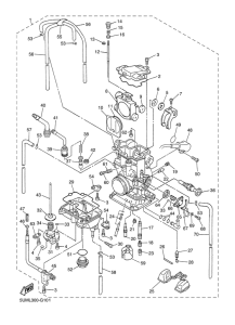 WR250F Карбюратор