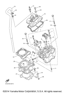 YZ250FSPV Цилиндры