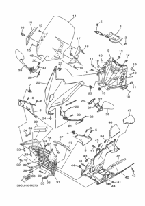 XP500A ウインドシールド