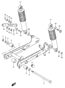 RC50 Маятник задний