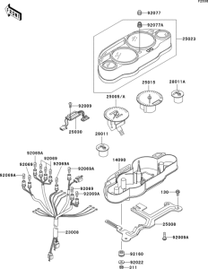 ZX600 Приборы