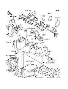 ZR250 Электрика