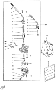 CW50RS Карбюратор