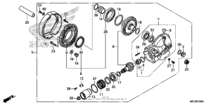 VT750C2B Редуктор