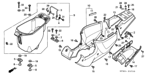 PK50 Luggage box / body cover