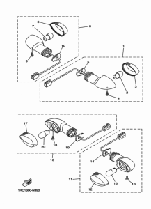 MT09 Поворотники