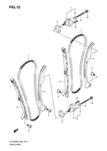 VZ1500 Держатель направляющей