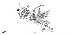 CRF50F Генератор