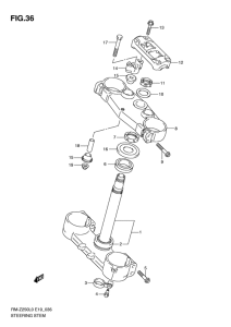 RM-Z250 Траверса нижняя
