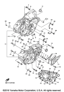  Картер двигателя