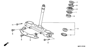 XL1000V Траверса нижняя