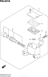 AN400 (ABS) Главный тормозной цилиндр