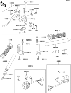 EX250 Handlebar(ex250-h1)