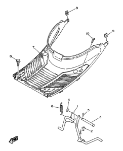 YA50F Base reposapies