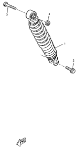 CW50RS Задняя подвеска