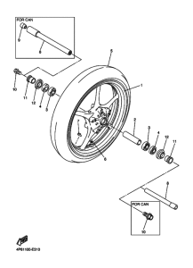 YZF-R6S Transom + tube