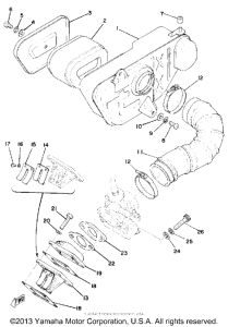 RS100C Впускная система