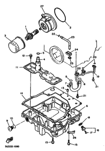 FZR1000 FZR1000E Маслоочиститель
