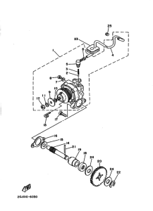 YSR80 YSR80D Маслонасос