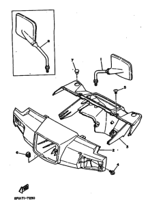 CG50E CG50U Cowling comp