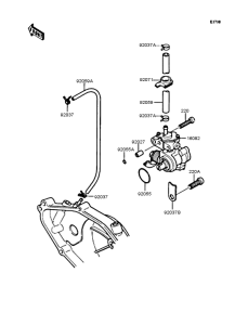 KMX80 Масляный насос и фильтр