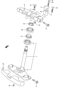 GZ250 Траверса нижняя