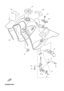  Топливный бак