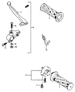 AP50 Зажим рукоятки