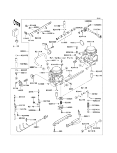 EJ650 Карбюратор