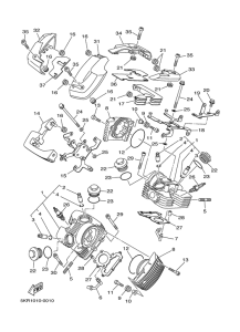 XVS250 Головка цилиндров