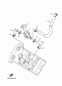 FZ09 Система забора воздуха