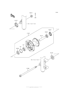  Переднее колесо