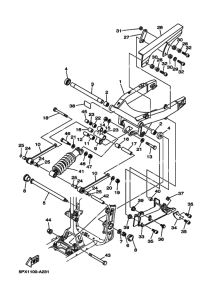 XV1700PC XV17PC XV17PCS Задний рычаг и подвеска
