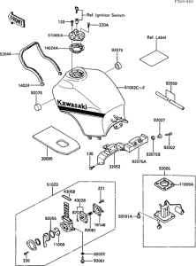 ZX1000 Fuel tank(1 / 2)