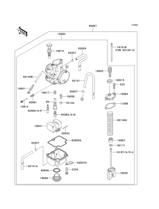 KX100 Optional parts(1 / 2)(carburetor)