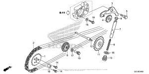 CRF50F Cam Chain + Tensioner