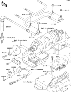 ZR1200 Система зажигания