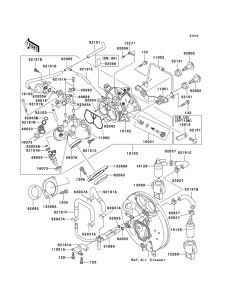 VN1500 Accelerator assy
