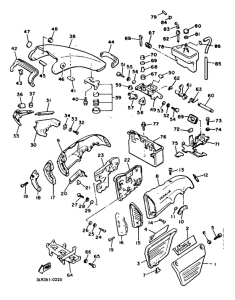 V-MAX12 Боковые обтекатели