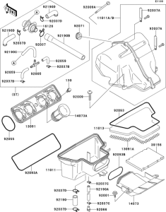 ZX600 Air filter(1 / 2)