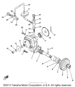 RT2MX Масляный насос