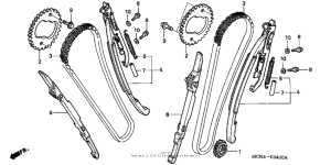 VT1100C2 Цепь ГРМ