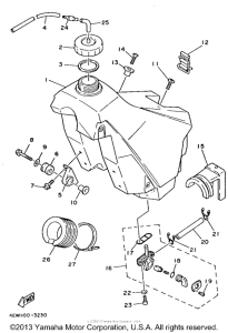  Топливный бак
