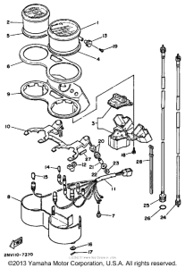 SRX250TC Приборы