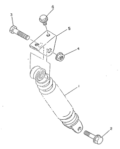 CY50R Suspension trasera