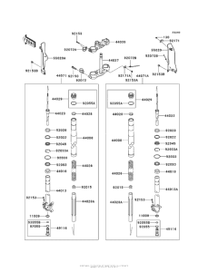  Передняя вилка