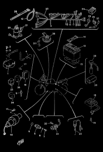 TZR50 Электрика 1