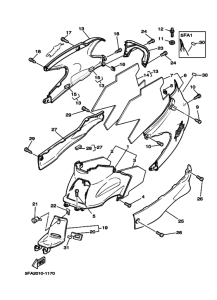 YA100 ｻｲﾄﾞｶﾊﾞｰ