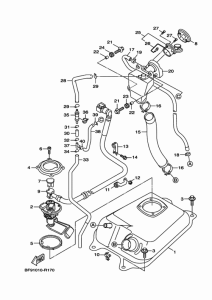 XC125SR フユエルタンク